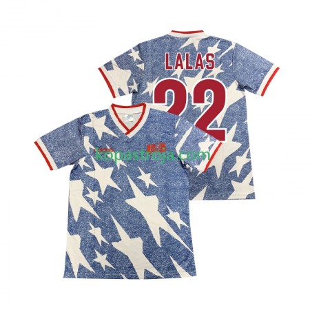 Billiga Fotbollströjor USA LALAS 22 Retro Borta tröja 1994 Kortärmad